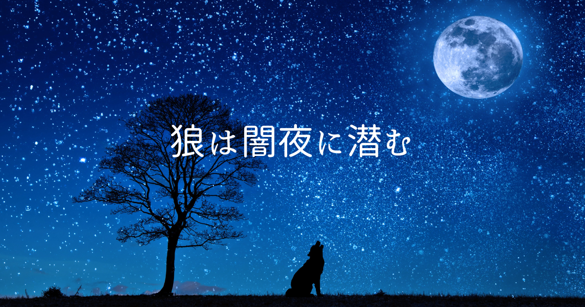 狼は闇夜に潜む・その後